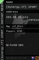 [Synergy.tf] 2FORT | INSTANT RESPAWN | !RTD | ALL TALK |