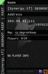[Synergy.tf] DEGROOT KEEP | FAST RESPAWN | ALL TALK |
