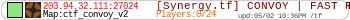 [Synergy.tf] CONVOY | FAST RESPAWN | !RTD | ALL TALK |