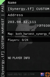 [Synergy.tf] CUSTOM HARVEST | FAST RESPAWN | ALL TALK |