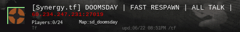[Synergy.tf] DOOMSDAY | FAST RESPAWN | ALL TALK |