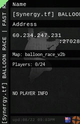 [Synergy.tf] BALLOON RACE | FAST RESPAWN | !RTD | ALL TALK |