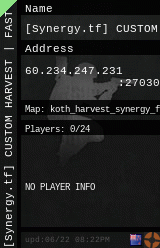 [Synergy.tf] CUSTOM HARVEST | FAST RESPAWN | ALL TALK |
