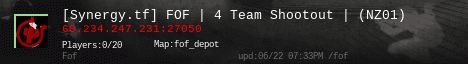 [Synergy.tf] FOF | 4 Team Shootout | (NZ01)